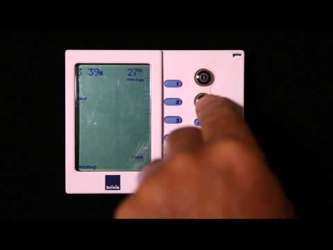 How to reset your Brivis NC-3 u0026 NC-6 wall controller - YouTube