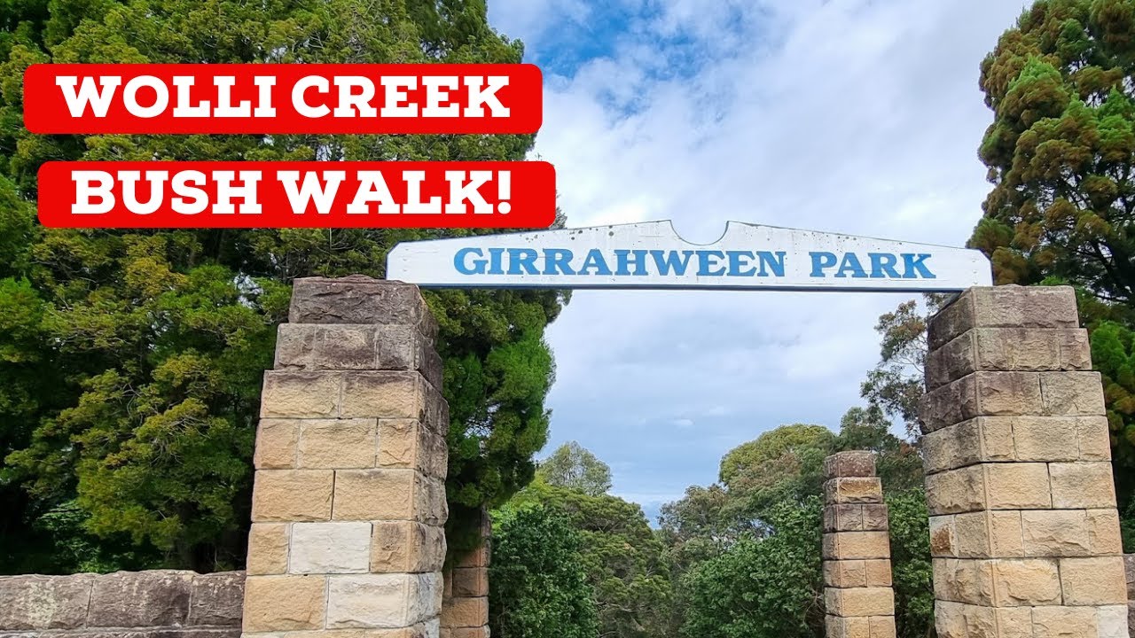 Sydney Walk Tour Wolli Creek Regional Park 4K HD