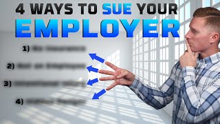 4 Ways To Sue Your Employer For Your Work Comp Injury Brief Guide