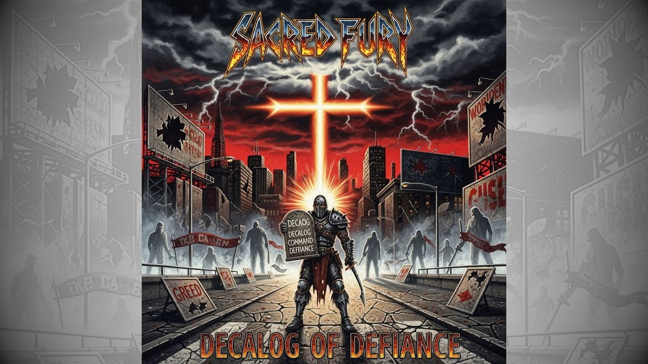 Sacred Fury - Decalog of Defiance (2025, Christian Thrash Metal)