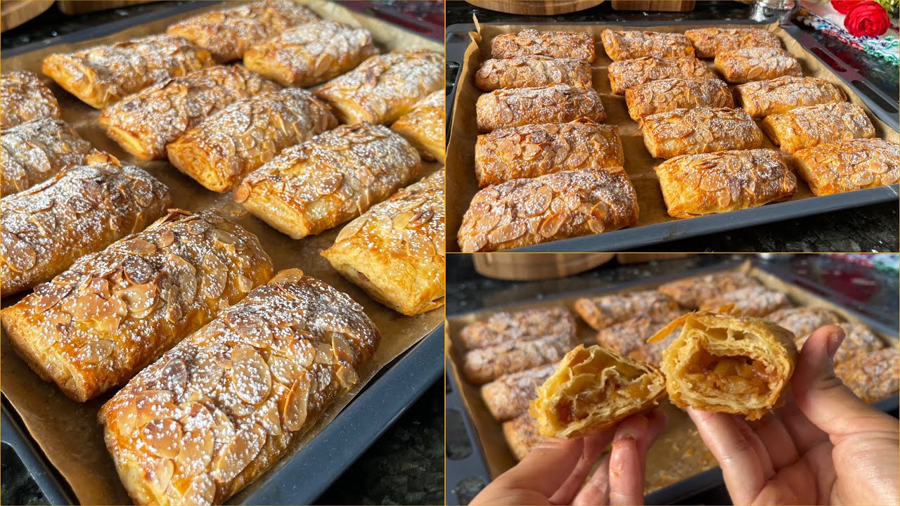 وجدتهم لضيافي حماقو عليه👌راهم يتسناو فالمقادير🔥مسمن التفاح في الفران خطييير اللي ذاقو تيسول الطريقة