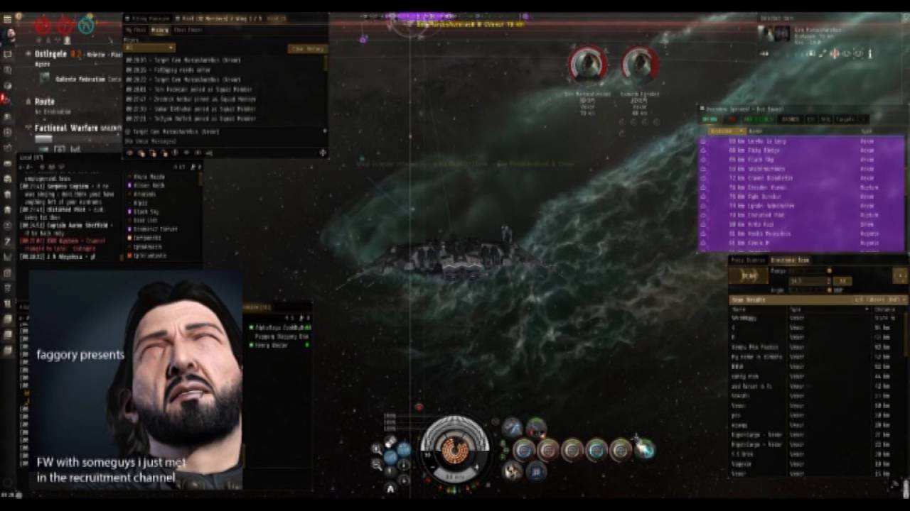 eve online fw blackbird youtube