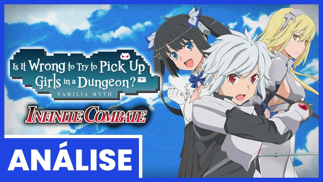 Análise: Is It Wrong To Try To Pick Up Girls In A Dungeon? Infinite Combate  (Switch) insulta o gênero RPG - Nintendo Blast