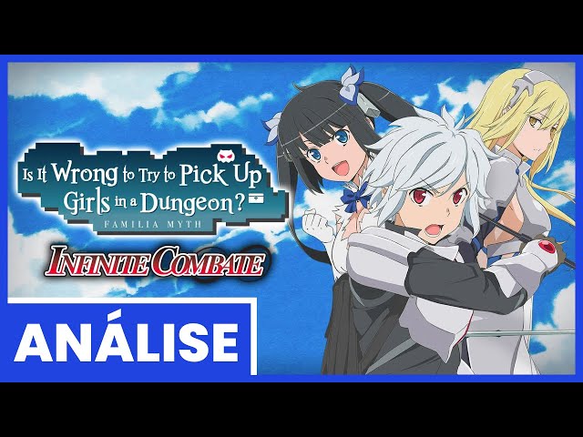 Análise: Is It Wrong To Try To Pick Up Girls In A Dungeon? Infinite Combate  (Switch) insulta o gênero RPG - Nintendo Blast