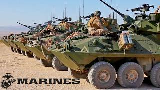 Us Marine Corps Lav25 light Armored Vehicle In California
