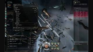 EVE Online 4 Titan Kills Y-2 + capital fight!