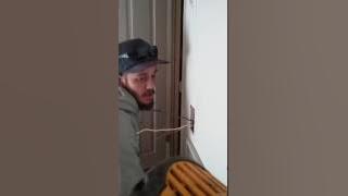 Installing an Outlet, plug, receptacle, while hot, power on.  No shock.  DIY electrical lesson