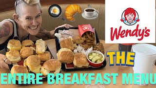 Healthy NEW MENU | THE ENTIRE WENDYS BREAKFAST MENU CHALLENGE | THE RANDY SANTEL $20 VALUE MENU CHALLENGE + Care Tips