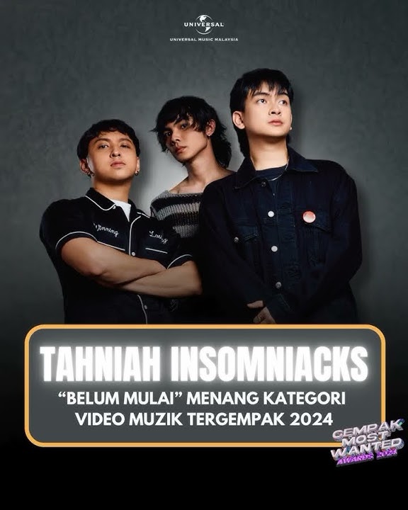 Tahniah @InsomniacksMY & @NabilaTaqiyyah ✨ Belum Mulai menang MV Tergempak!