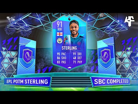 POTM Raheem Sterling SBC Completed - Help & Cheap Method - Fifa 22