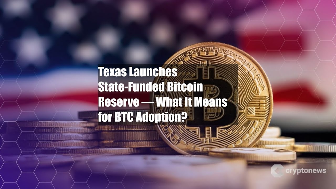 Texas Launches State-Funded Bitcoin Reserve — What It Means for - YouTube