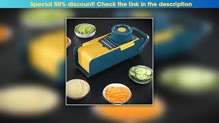 Get 5In1Multifunctional Vegetable Cutter Potato Slicer Carrot Grater Kitchen Accessories Gadgets St