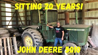 FORGOTTEN John Deere 5010. Will it start and DRIVE home?