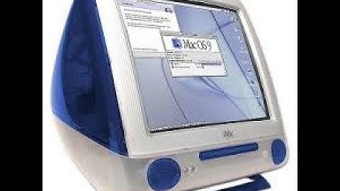 How to put mac os 9 on a iMac g3
