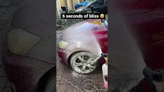 6 seconds of snow foam. #SnowFoam #detailing #JonesAutoDetailing