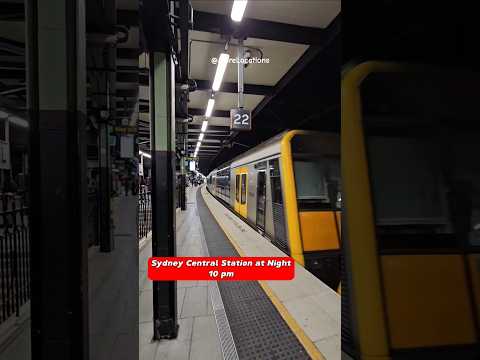 Sydney Central Station at Night 🇦🇺