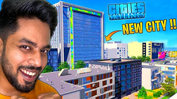 I STARTED MY OWN CITY | CITY SKYLINES GAMEPLAY | Mr IG | Tamil #1