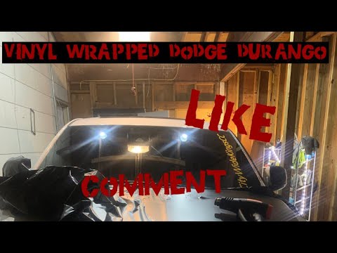 VINYL WRAPPED DODGE DURANGO - YouTube