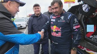 В рамках ралли «Шелковый путь» первым въехал в РТ Себастьен Леб на внедорожнике Peugeot