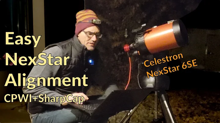 How to Align a Celestron NexStar Telescope (Step-by-Step CPWI/SharpCap Tutorial Using a NexStar 6SE)