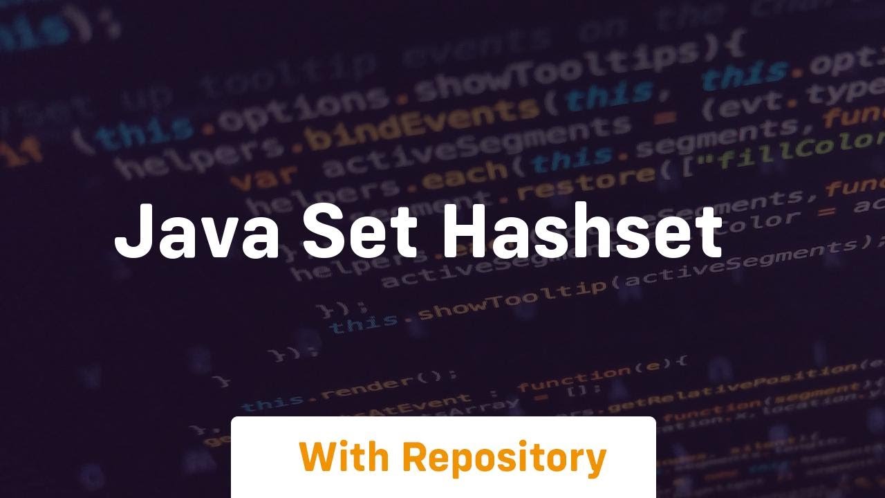 java set hashset