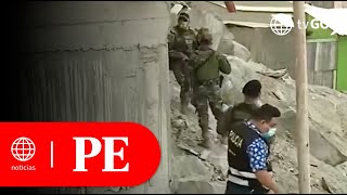 La policía realizó un operativo contra presuntos traficantes de terrenos | Primera Edición