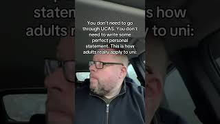 You Don’t Need UCAS or a Perfect Personal Statement