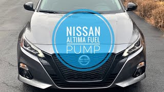 Nissan Altima Fuel pump replacement 2019 - 2023 التیما نیسان Nissan Altima Fuel Filter Replacement