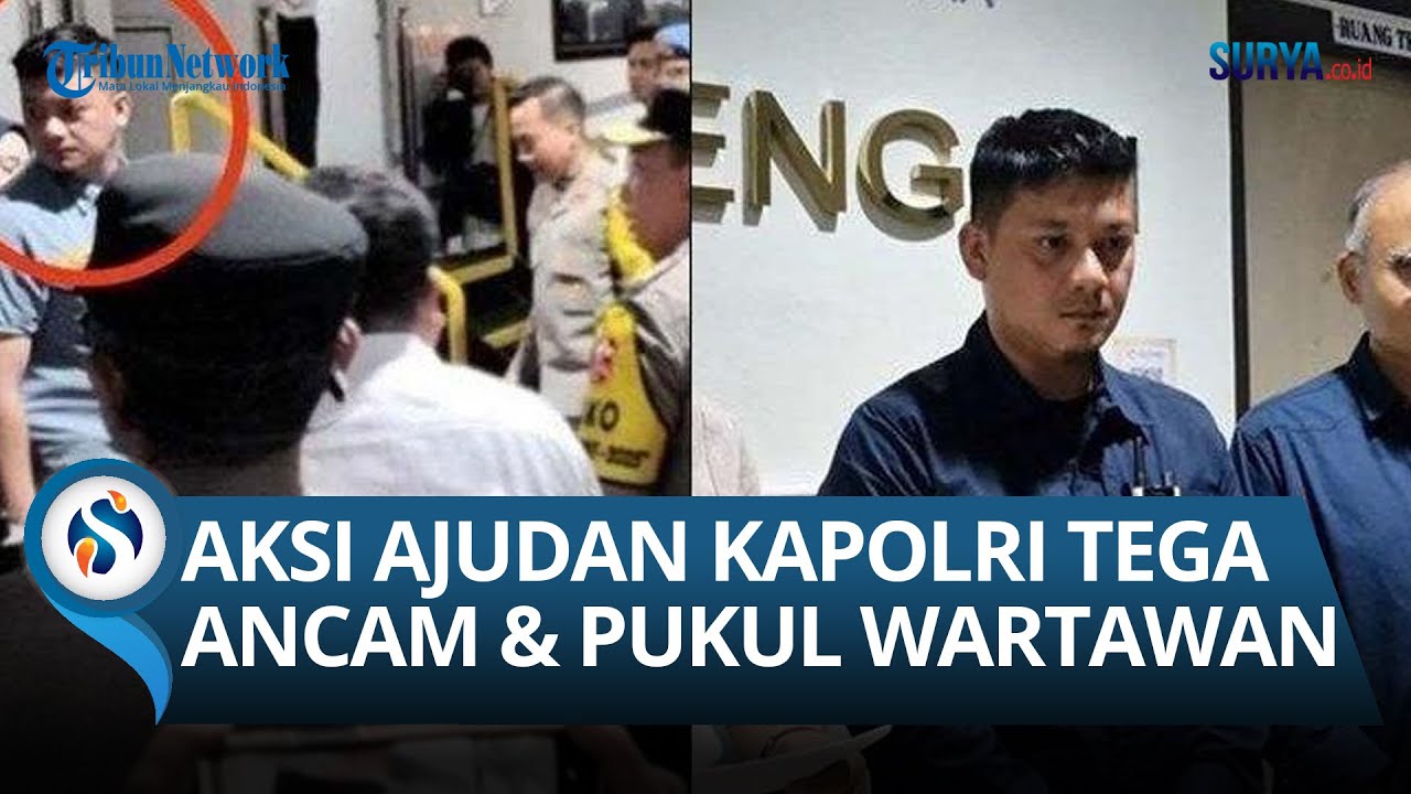 Arogan Ancam Tempeleng Satu-satu Jurnalis Semarang, Kini Ipda Endri Purwa Sefa Tertunduk Minta Maaf