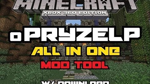 Minecraft Xbox 360 oPryzeLP NEW All in one mod tool