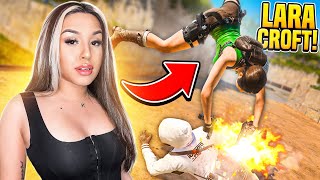 Eu me tornei LARA CROFT em MODERN WARFARE 2