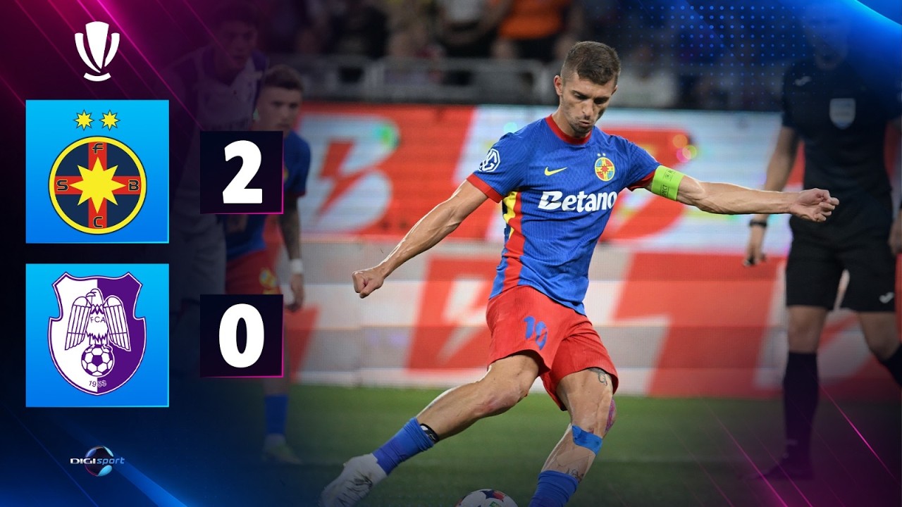 FCSB 2–0 FC Argeș Pitești full highlights