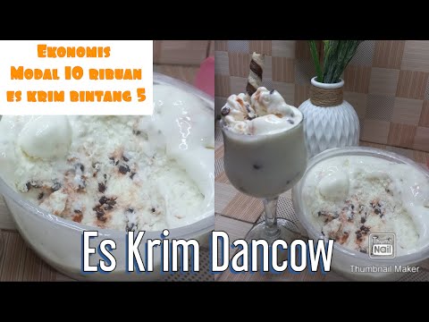 Cara Buat Es Krim Dari Susu Dancow