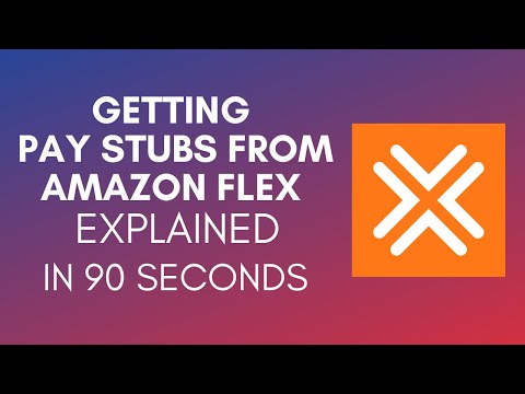 How To Get Pay Stubs From Amazon Flex 2025