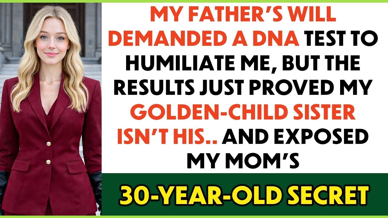 Dad’s Will Required A DNA Test—It Proved My Sister Isn’t His And Exposed Mom’s 30 Year Lie...