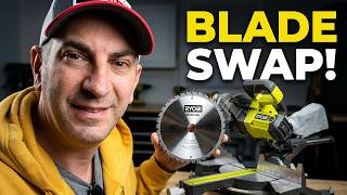 Ryobi 10” Miter Saw Blade Replacement (FAST & EASY!)