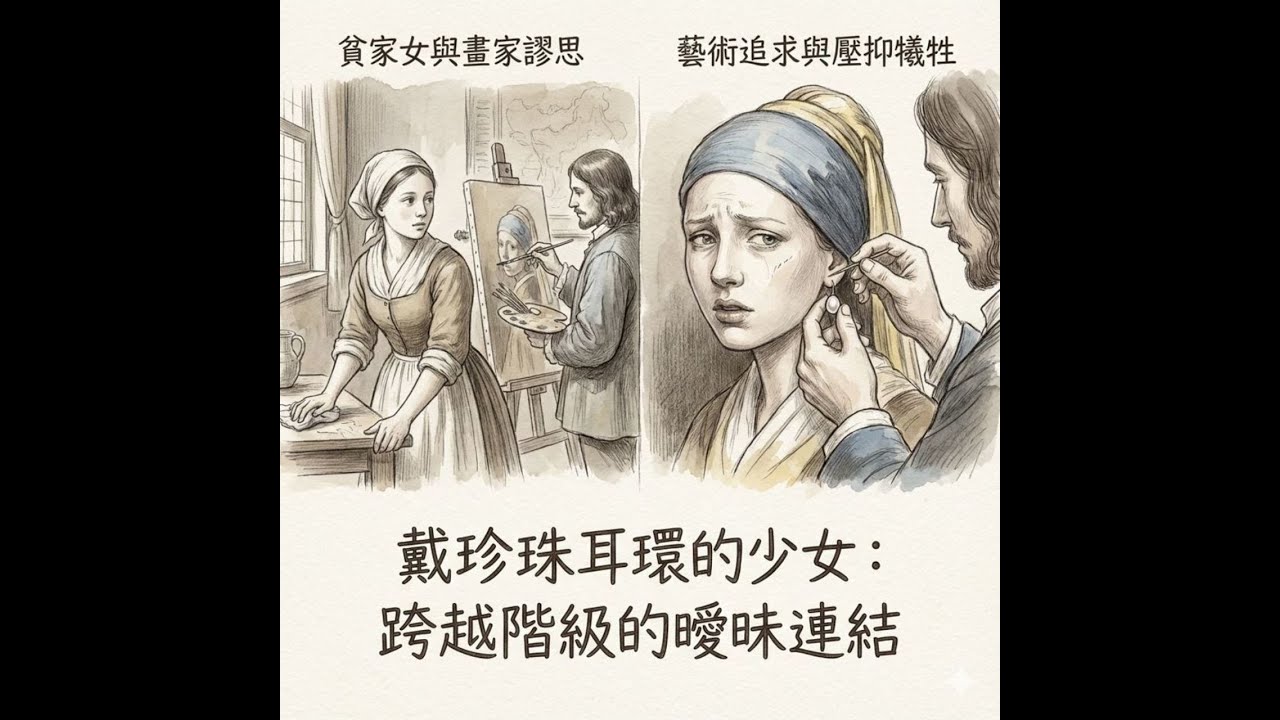 015《戴珍珠耳環的少女》跨越階級的曖昧連結