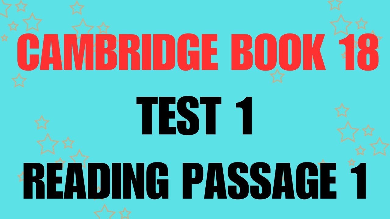 Test 4 Book 18 Reading Answers