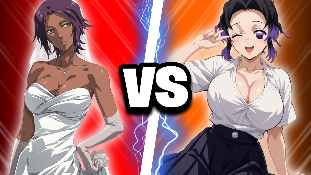 Shinobu Kocho VS Yoruichi Shihouin (Clash of Fanart) HD