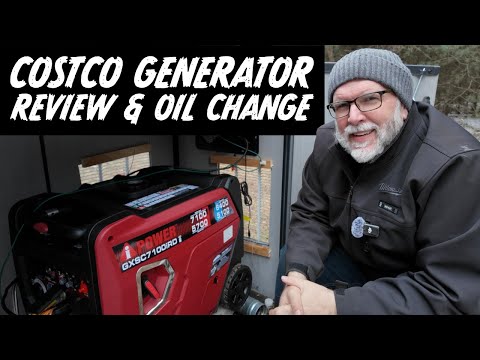 Costco A-iPower Generator Review, Oil Change, & WiFi Mod (GXS7100iRD Dual Fuel Inverter Generator)