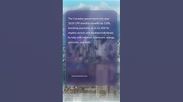 CPP inflation increase 2025 - How much Canada Pension Plan payment will increase with inflation?