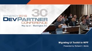 Getting Started | Migrating UI Toolkit to WPF Workshop 2