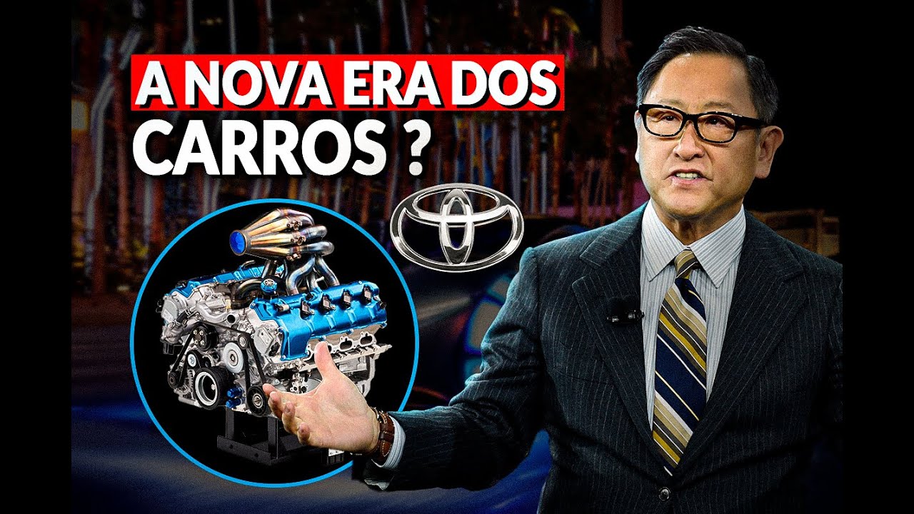 O novo motor INSANO da Toyota que vai acabar com a Indústria dos carros elétricos!