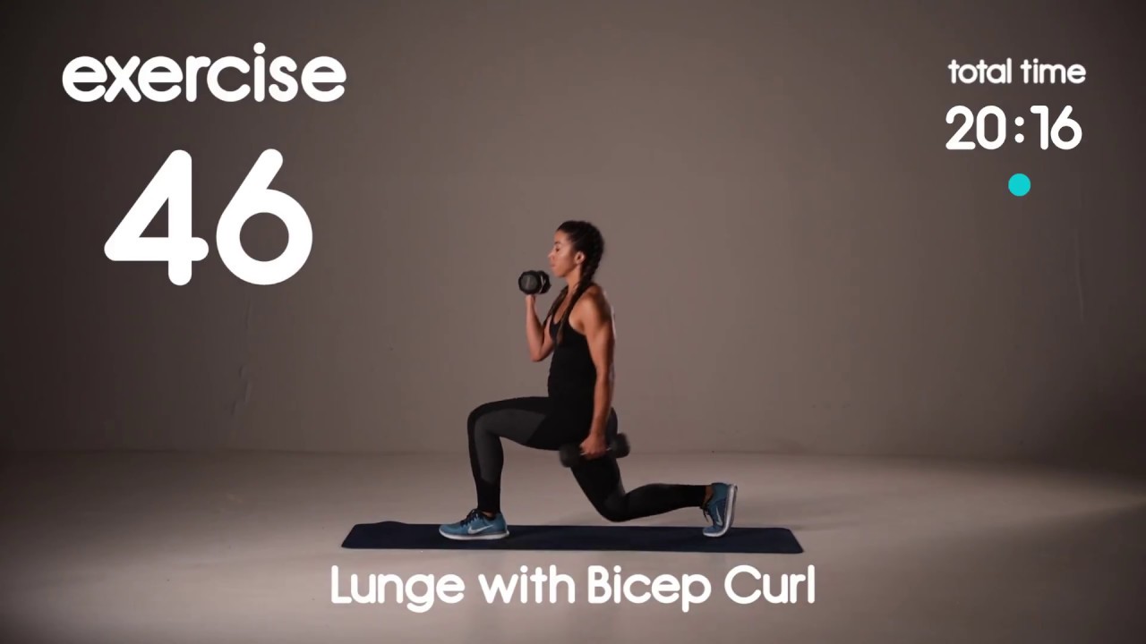Full Body Weighted Strength Building HIIT Workout - Level 2 - 60s/30s