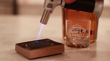Whiskey Barrel Wood Smoke Cocktail Kit Smoking Glass