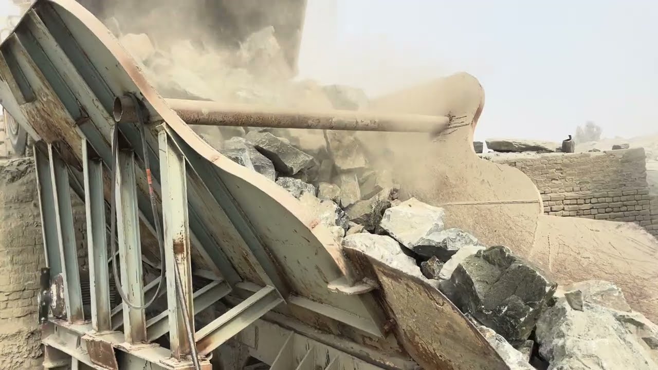 ☠️👹Amazing Quarry Primary Rock Crushing Machine Working🔥| Satisfying Rock 🪨Crusher