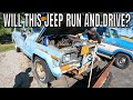 Drive me to drinking! Will this 1980 Jeep Cherokee Chief Start and Drive?