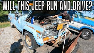 Sports Performance Drive me to drinking! Will this 1980 Jeep Cherokee Chief Start and Drive?