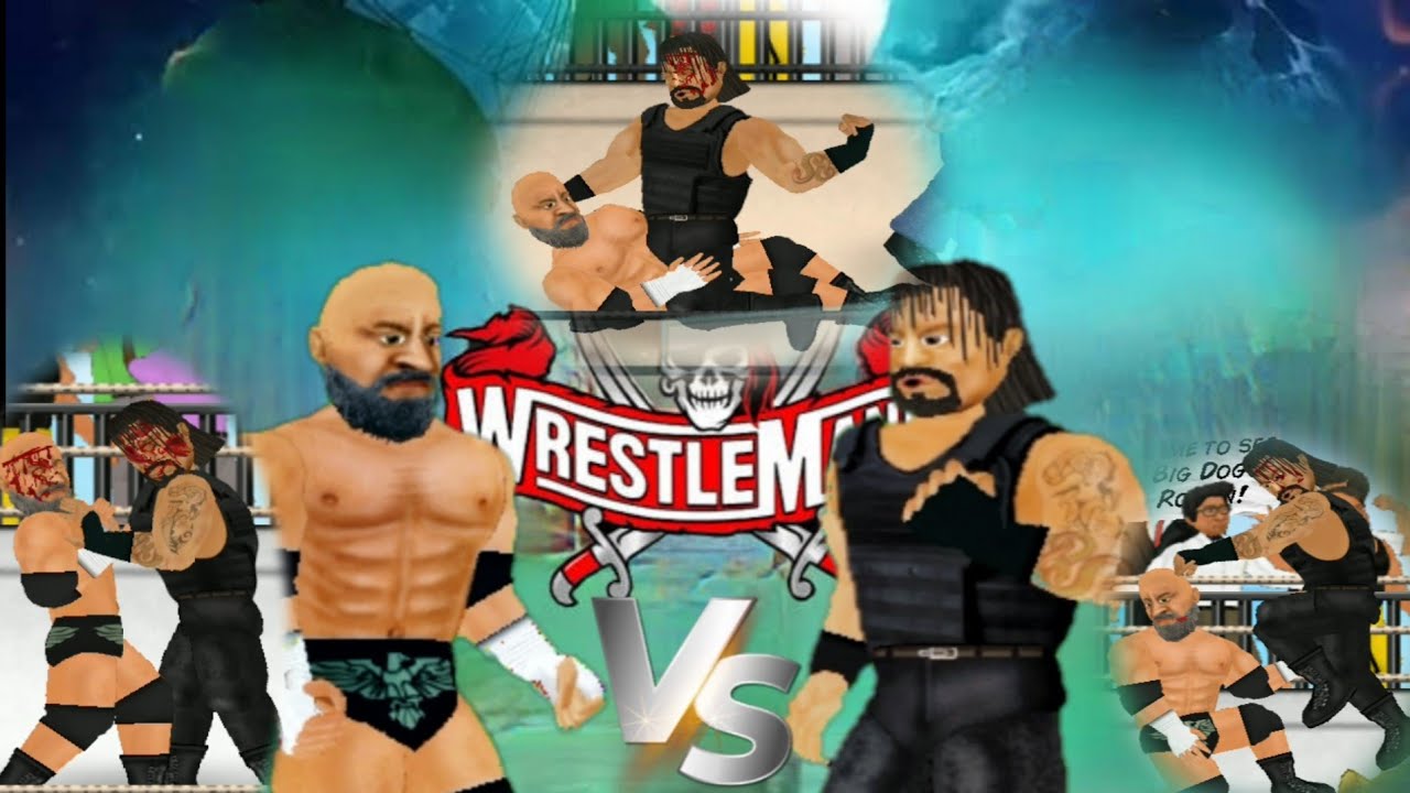 evolution team vs Roman Reigns Wrestling revolution 2d wr2d gaming2