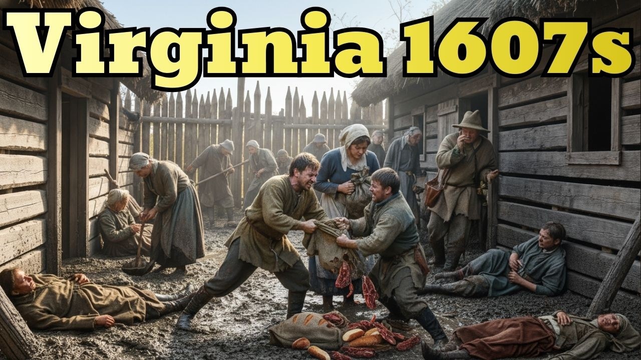 What Really Happened During Virginia 1607s Jamestown Starvation ?